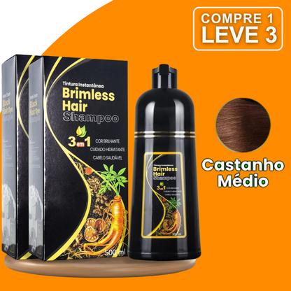 [COMPRE 1 LEVE 3] Shampoo Brimless Botânico Natural 3 em 1 (Dura Até 6 Meses!) + BRINDE Especial