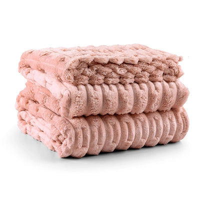 Cobertor Grosso Queen Fluffy Aveludado 320g/m²