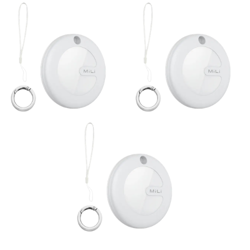 (COMPRE 1  LEVE 3) Rastreador de Bagagem TAG ITAG Mala Anti-Perda Mini Localizador Chaveiro GPS